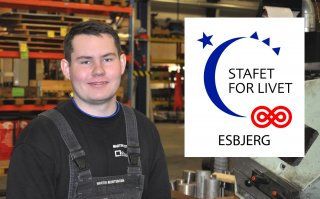 Blaaholm støtter STAFET FOR LIVET - ESBJERG